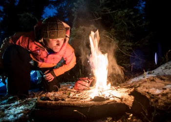 How Do You Build a Sustainable Fire with Minimal Resources?